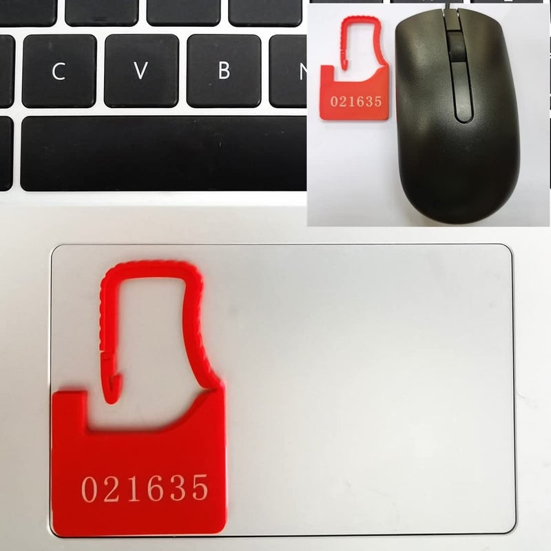 XF-Vel Numbered Security Plastic Padlock Seals Small Red 100 pcs per Bag - Image 3